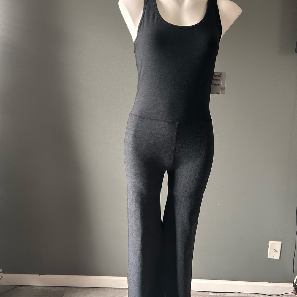 Beyond Yoga Black Sleeveless Jumpsuit
